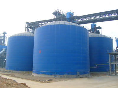 七叉镇水泥钢板库改造