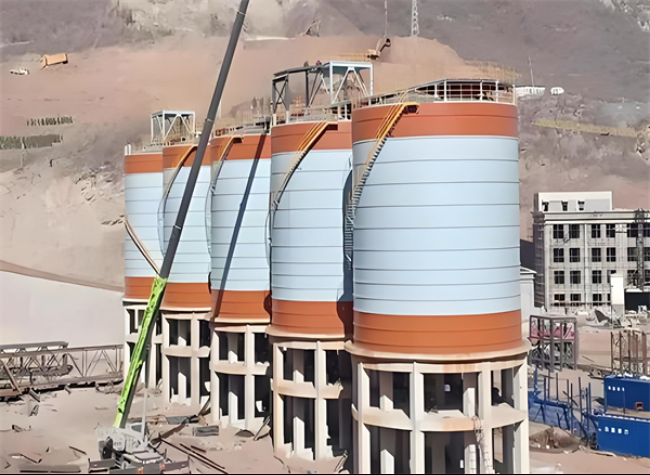 七叉镇高架钢板仓